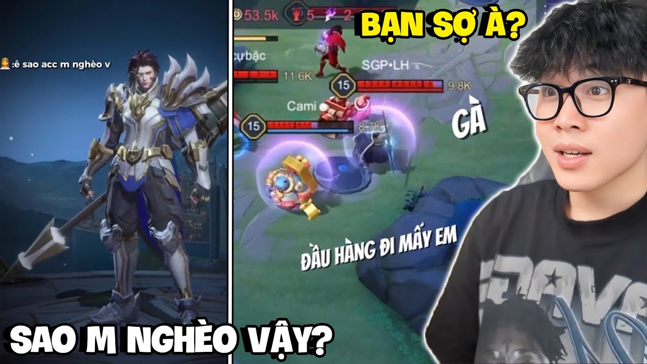 VUX XEM TIK TOK LIÊN QUÂN SAO ACC M NGHÈO VẬY VÀ ĐẲNG CẤP BẠN SỢ À LẬT KÈO CÂN 5
