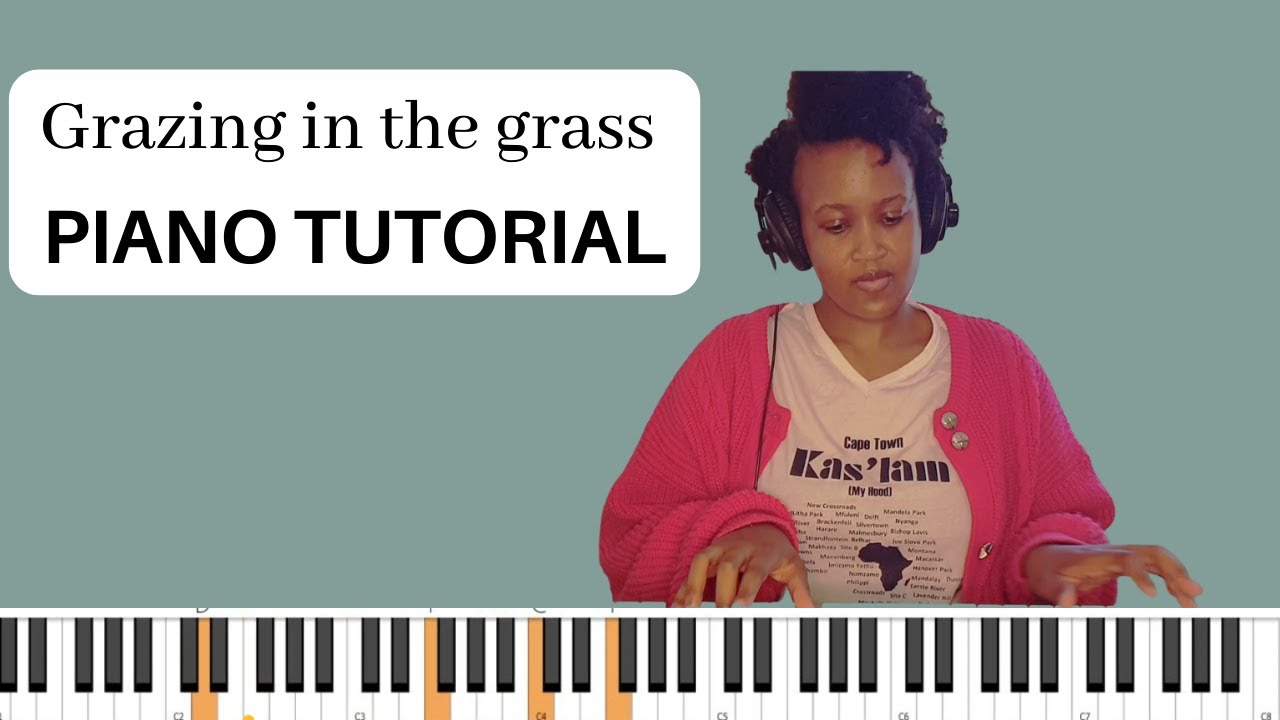 Grazing in the grass piano tutorial | South African Jazz