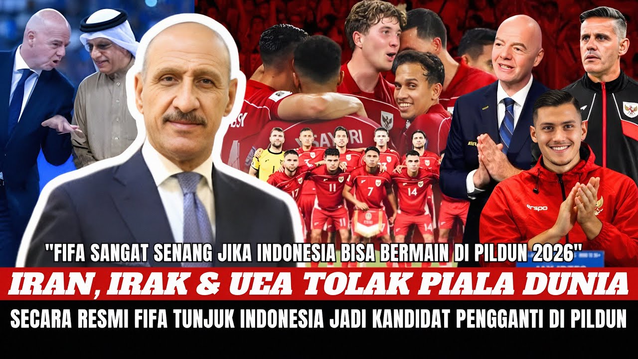 KABAR BAHAGIA‼️Indonesia Secara Resmi Bermain di Piala Dunia 2026! Indonesia Piala Dunia 2026