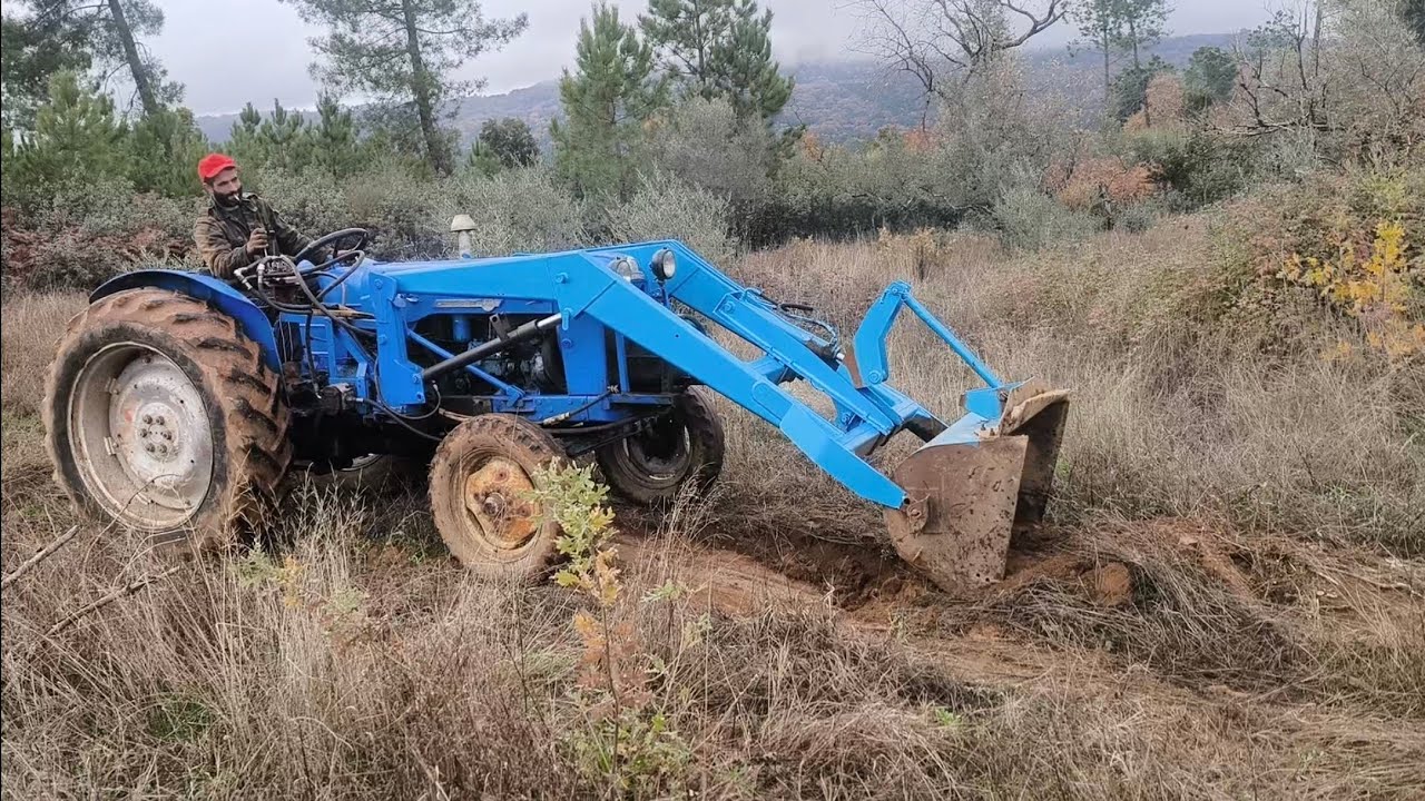 Después de reparar EL TRACTOR EBRO lo probamos, 