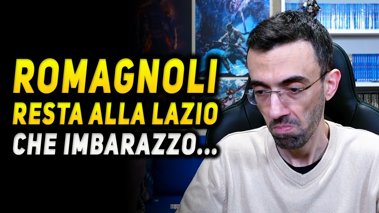 ROMAGNOLI RESTA ALLA LAZIO | Che imbarazzo