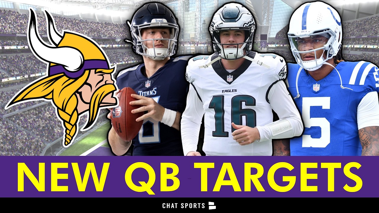 BRAND NEW Vikings QB Targets via NFL Insider | Vikings Rumors