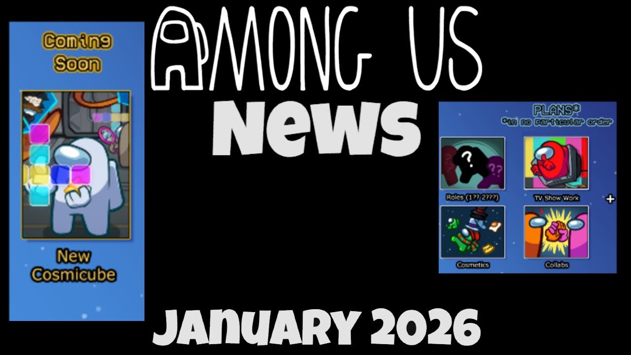 Among Us News - Episode 1 NEW ROADMAP! (January 2026)