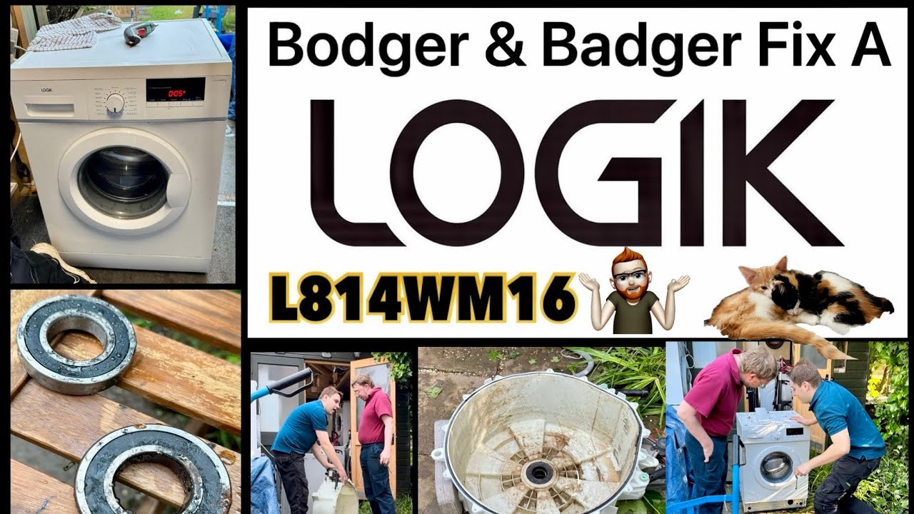 LOGIK L814WM16 Bearing Change with @servisslimline & @TheLaundryCentre