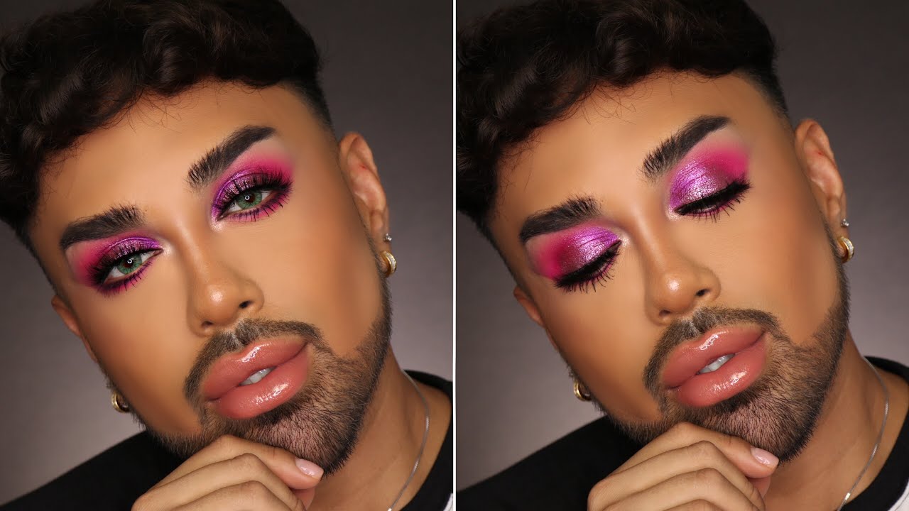 Pink Fantasy Eyeshadow Tutorial | Artist Couture Midnight Maven Palette | Mac Daddyy | Angel Merino