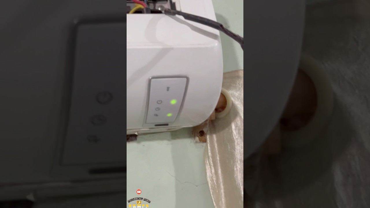 Samsung inverter split AC display error lighting||