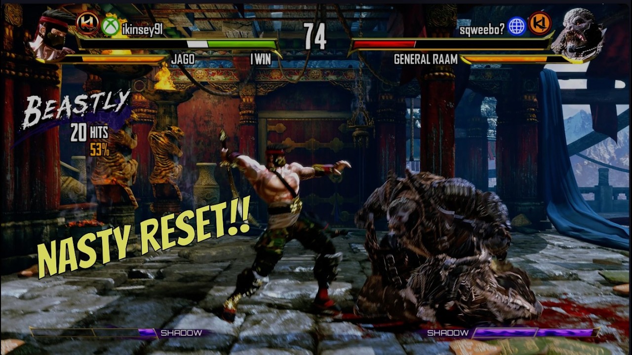 Ranked Killer Instinct: Nasty RESET against a Top 32!!