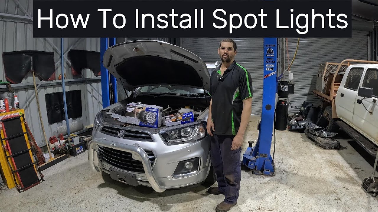 How To Install Spot Lights
