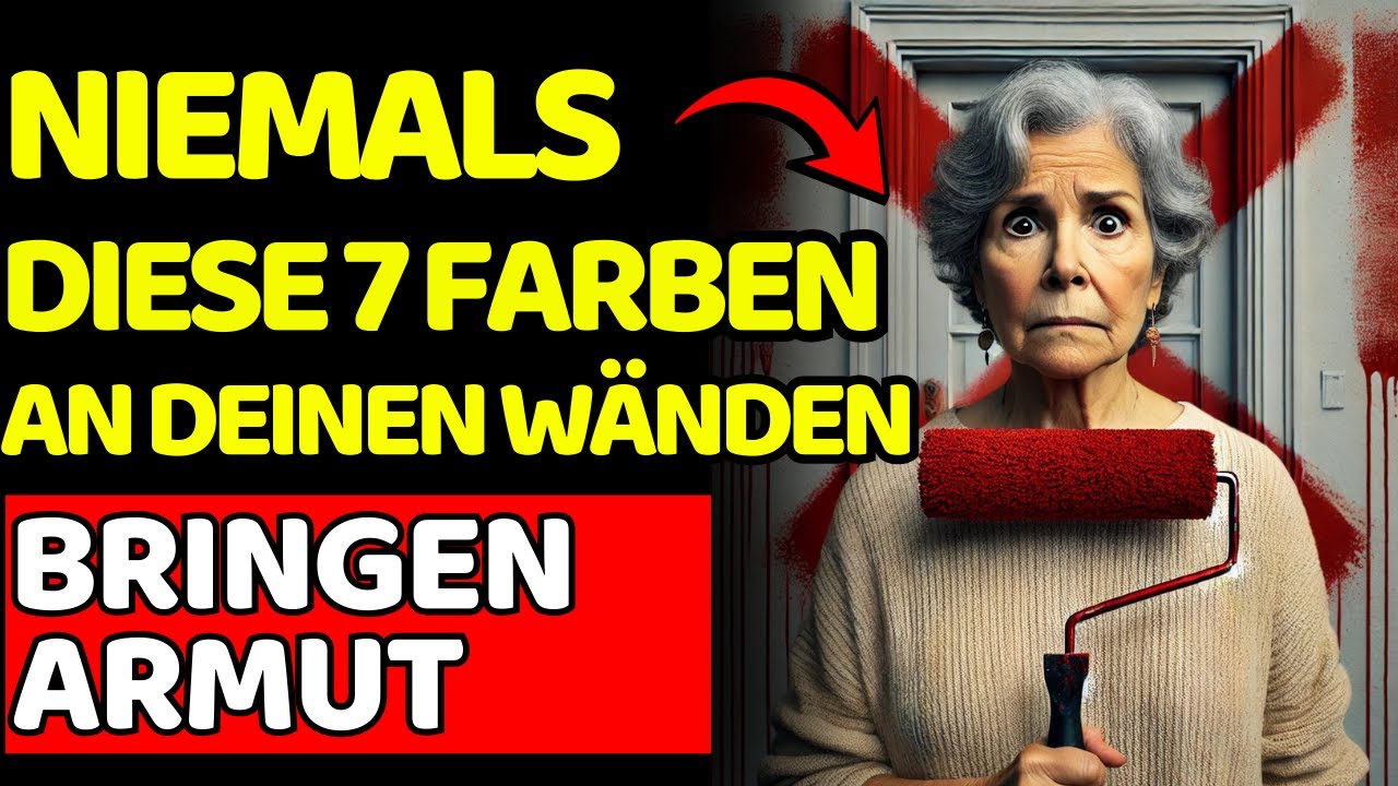 Streich dein Zuhause NIEMALS in diesen 7 Farben | Feng Shui