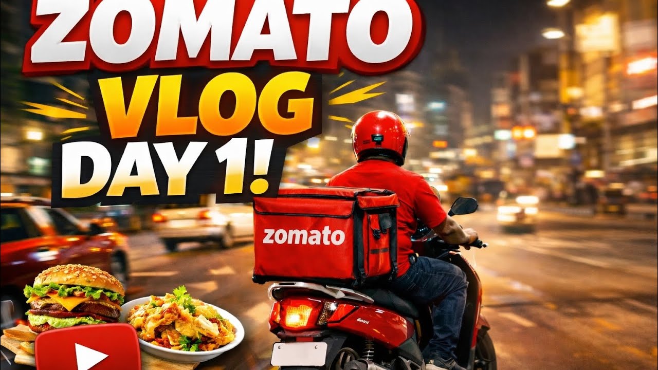 My First Day as Zomato Delivery Boy 🚴‍♂️ | Real Experience Vlog Day 1