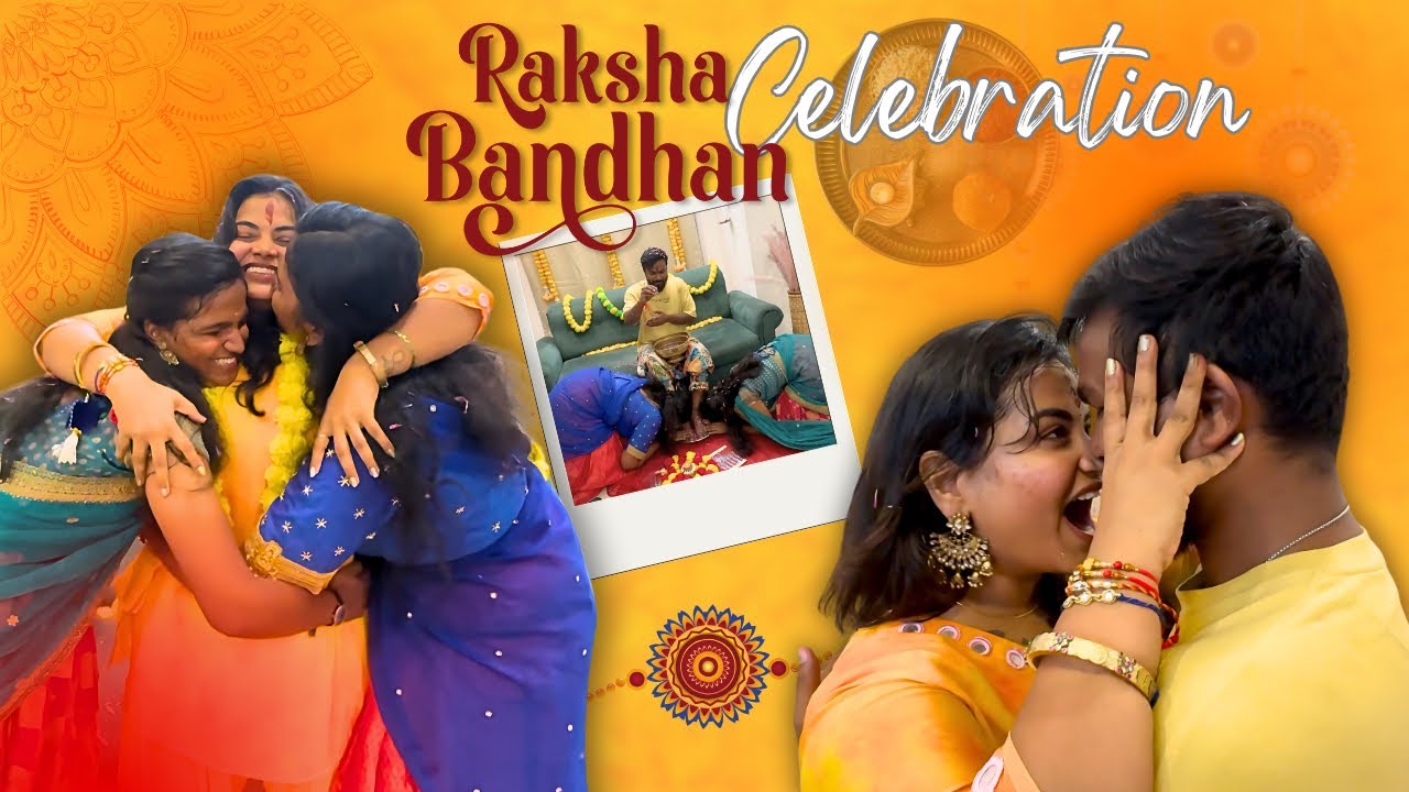My Sisters gave me the best Raksha Bandhan gifts 🎁 @RamWithJaanu 