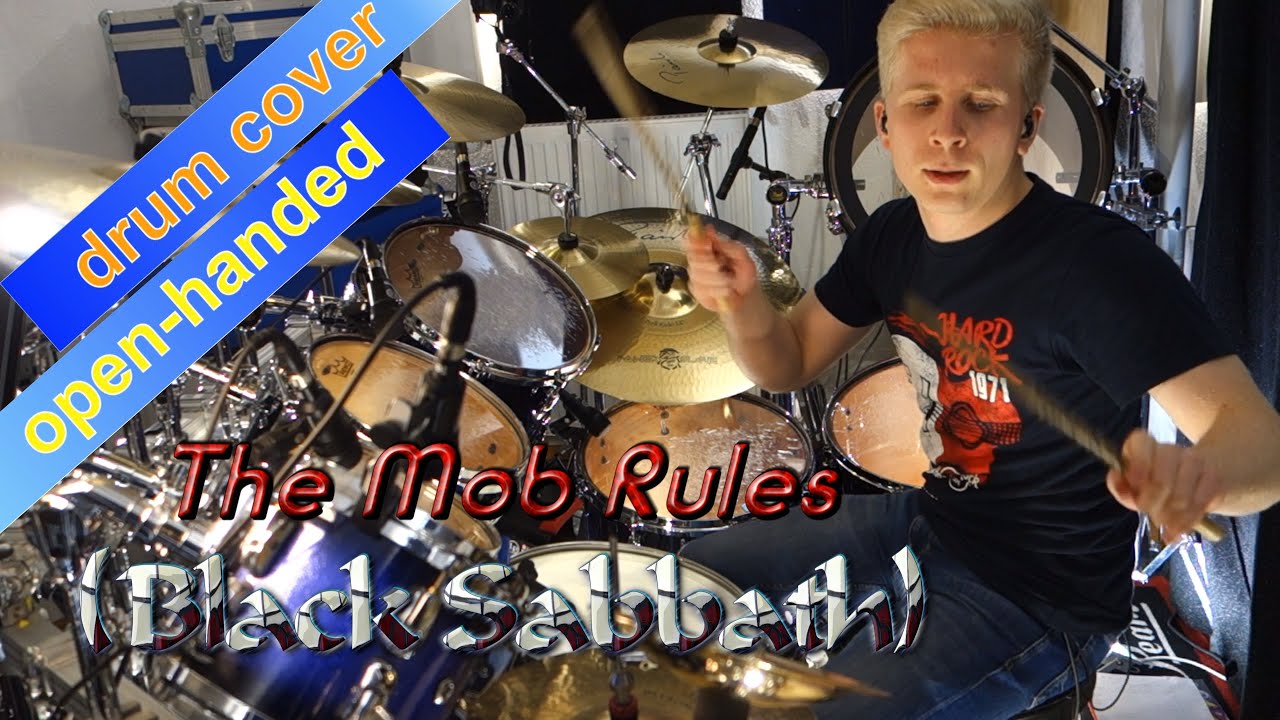 The Mob Rules (Black Sabbath/ Vinny Appice) - ambidextrous drum cover by Elias