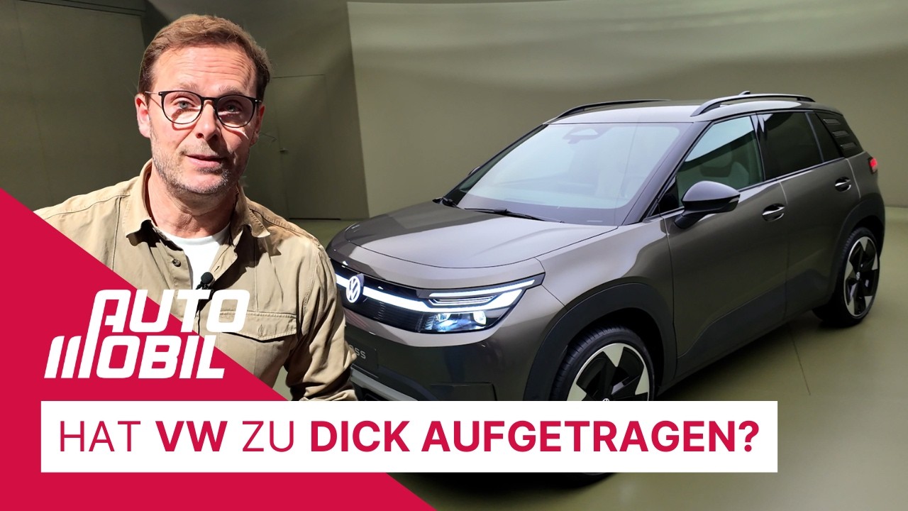 Alex checkt den neuen VW ID.Cross - Zu weit von der Studie entfernt? | auto mobil