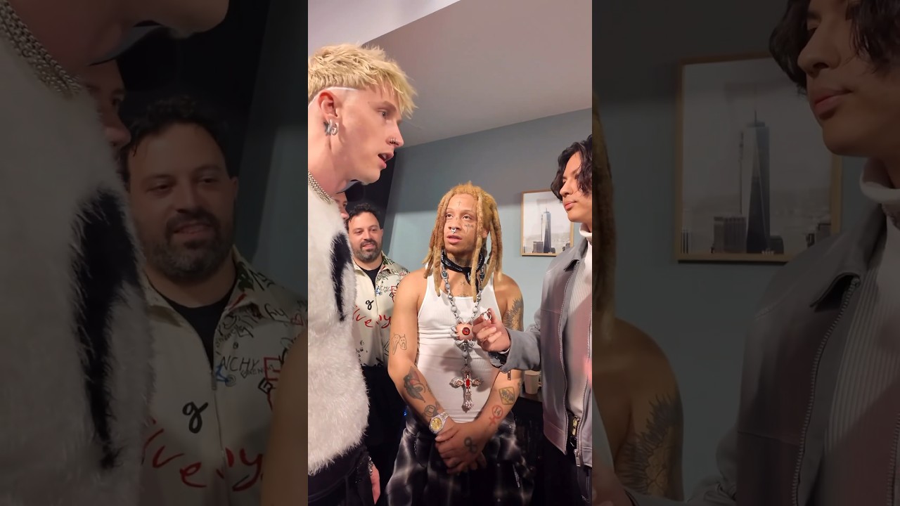 MGK и Trippie ушли после этого... 😩😂