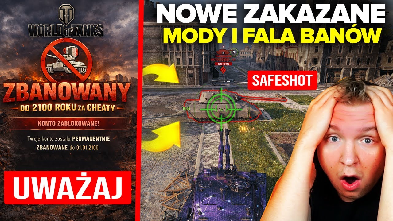 NOWE ZAKAZANY MODY - NIE UŻYWAJ TEGO, bo STRACISZ KONTO! | PTZ-78 jest OP!