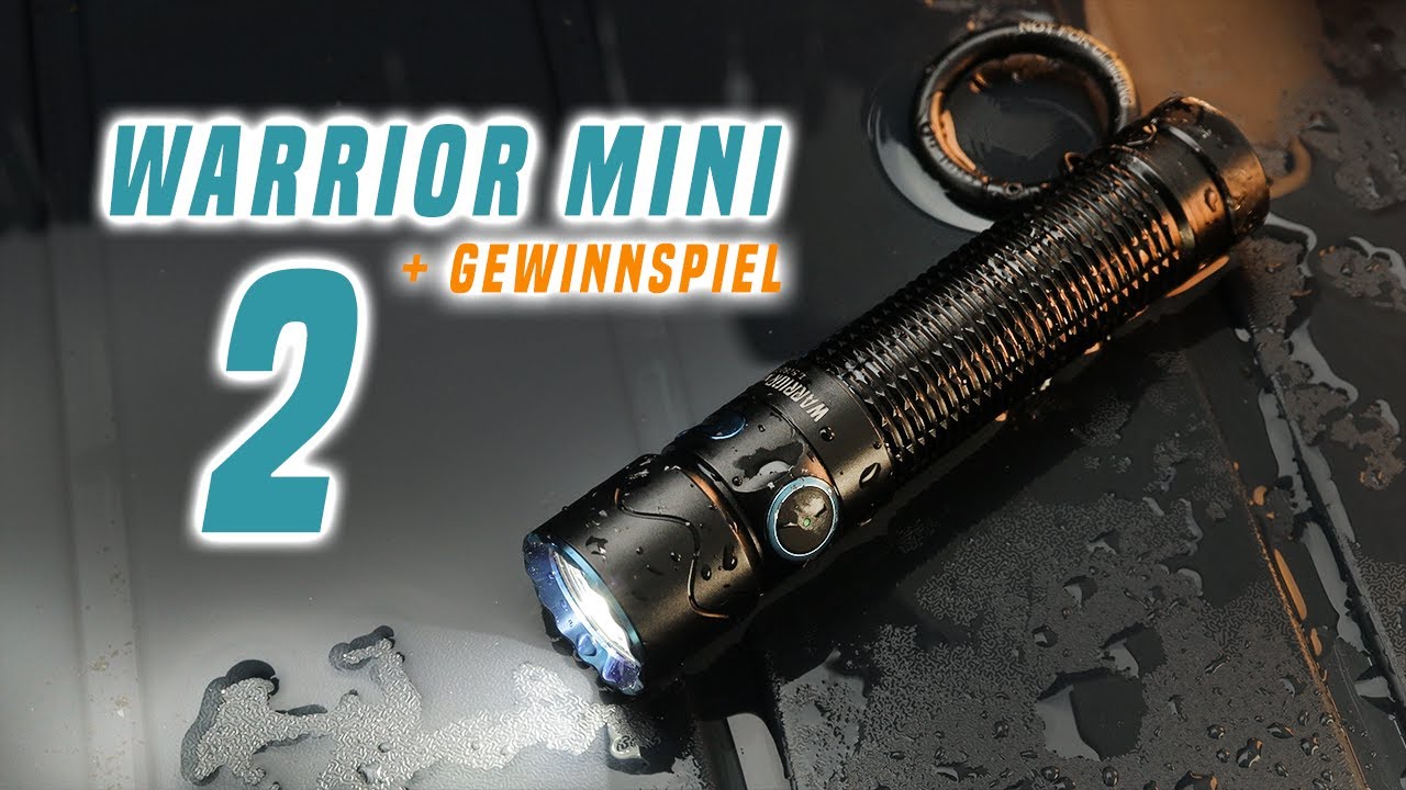 NEW - Olight Warrior Mini 2 - Vorstellung + GEWINNSPIEL