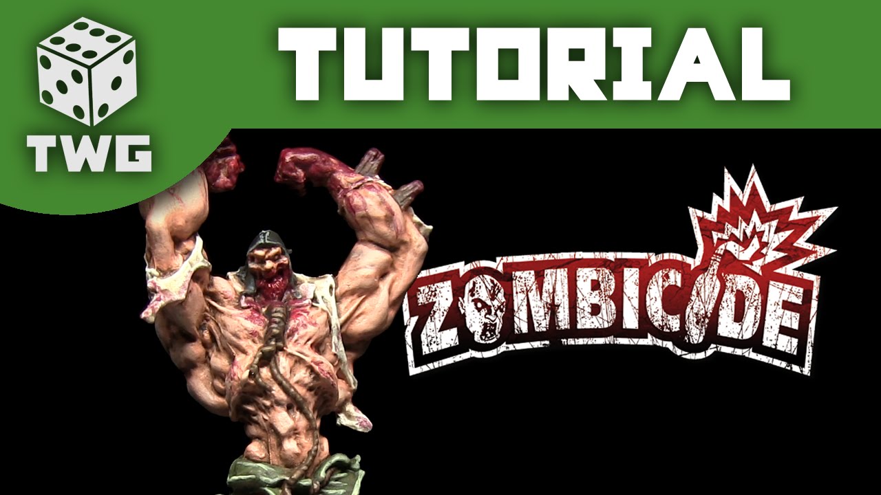 Zombicide Tutorial: How To Paint Black Plague Abominations