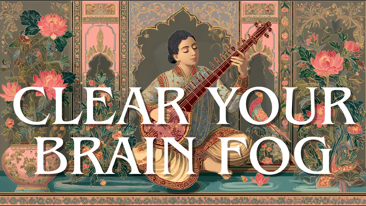 Sitar For Brain Fog | Indian Meditation Music For Sharp Mind | Focus, Study, Problem Solve