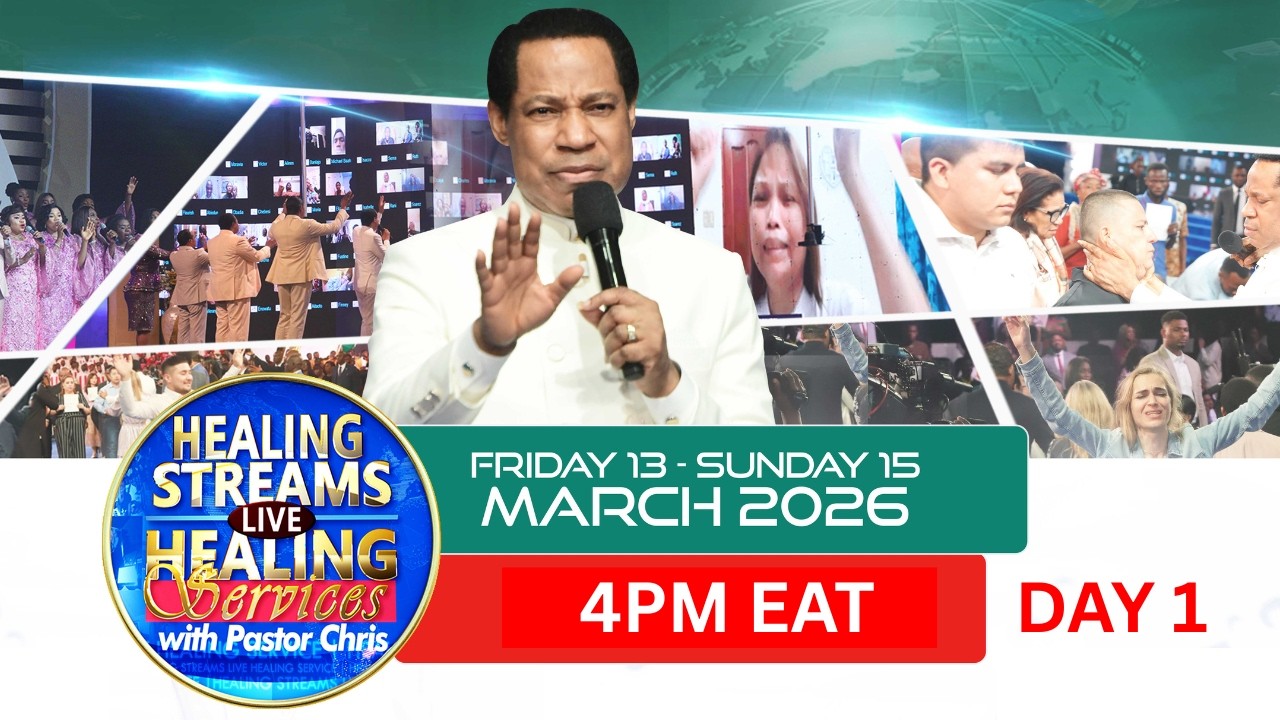 HEALING STREAMS LIVE HEALING SERVICES WITH PR CHRIS || DAY 1 || 13TH MARCH 2026