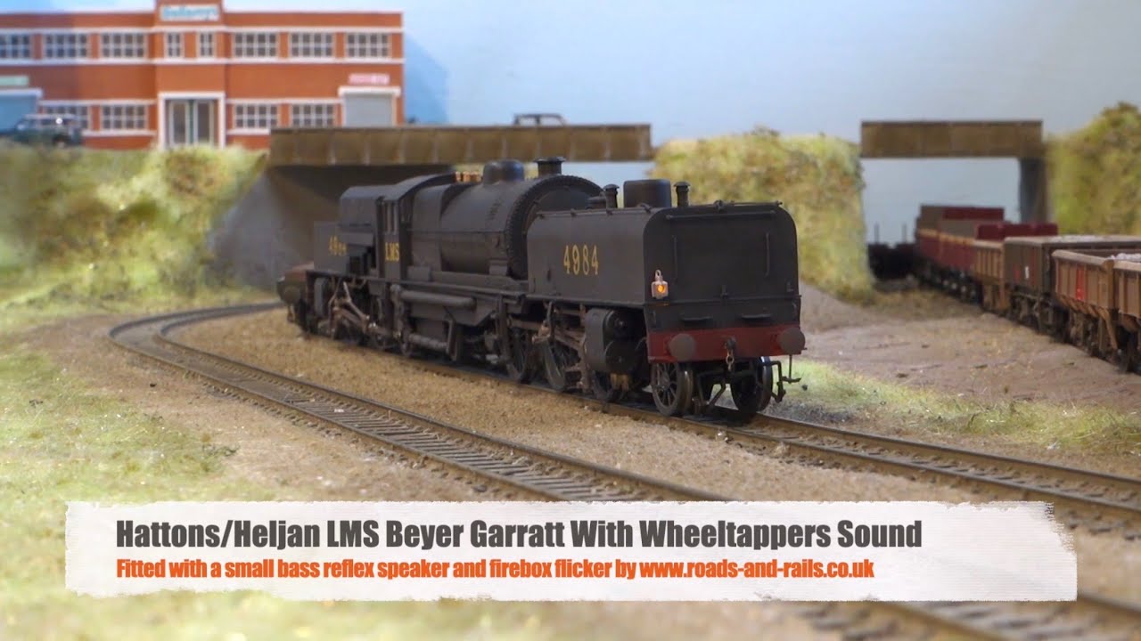 Hattons/Heljan LMS Beyer Garratt With Wheeltappers DCC Sound