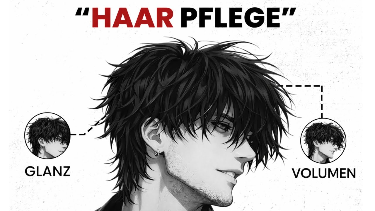 “No-Product” Haarpflegeroutine für Männer