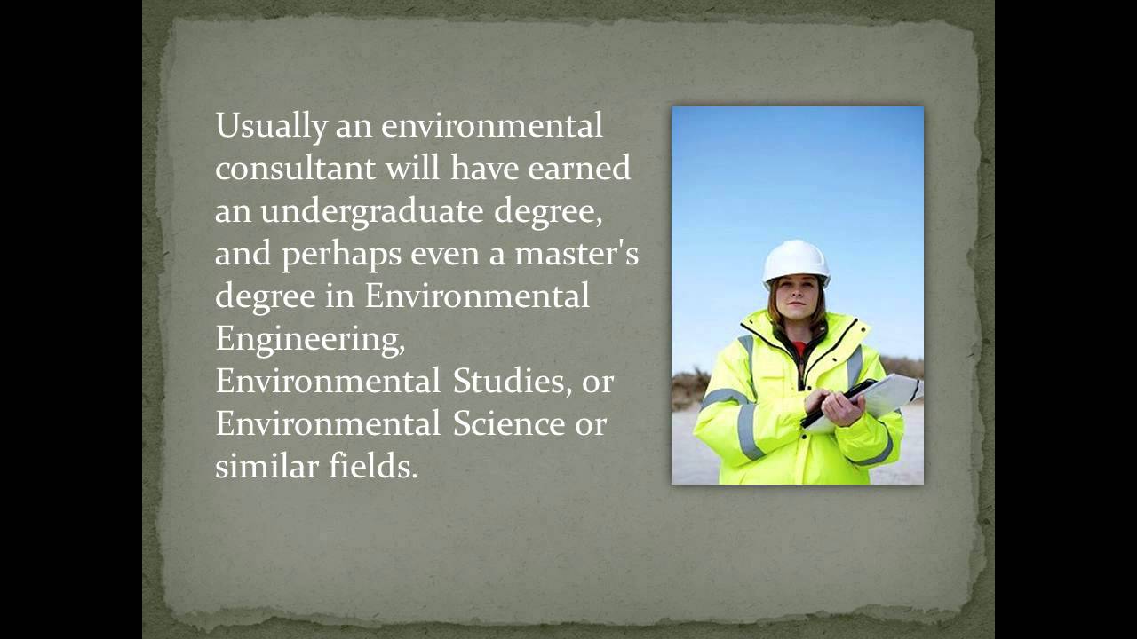 What Does An Environmental Consultant Do