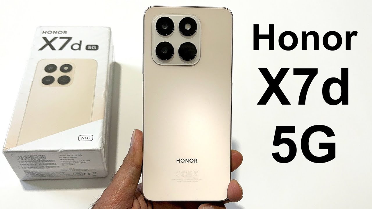 Honor X7d 5G — распаковка и первые впечатления