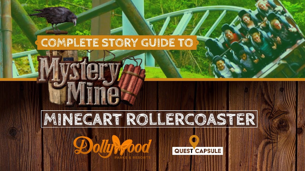 Mystery Mine - Rollercoaster at Dollywood - Complete Ride w/ Narration & Storyline