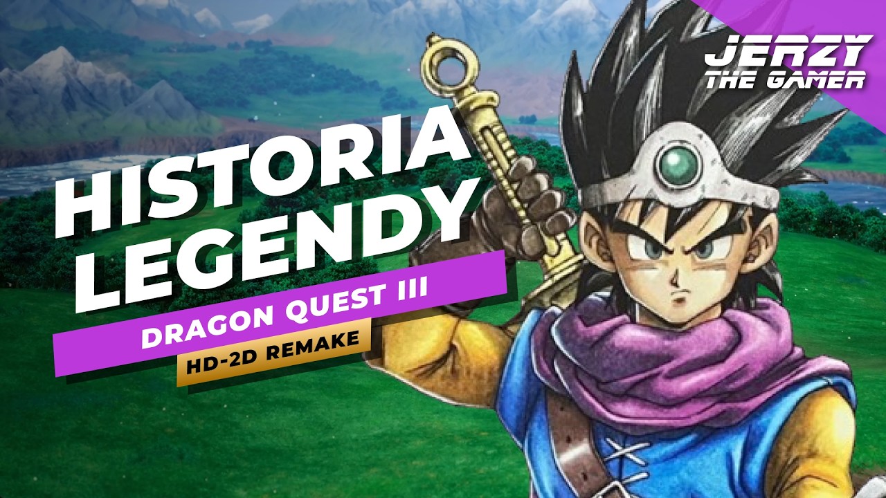 Kultowa gra która odmieniła Japonię – Historia serii i recenzja Dragon Quest III HD-2D Remake