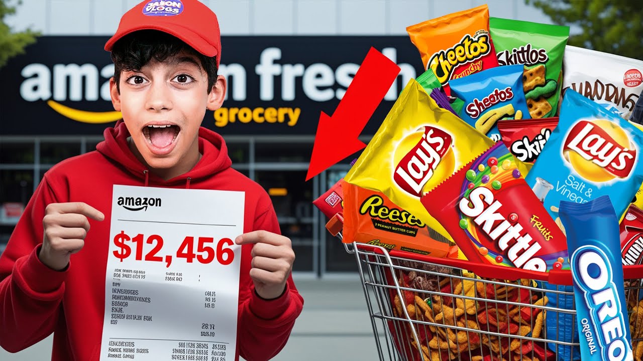12 year old Jason goes Shopping Alone for First Time!