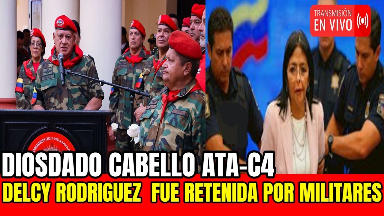 DELCY RODRIGUEZ FUE DETENIDA🔴PROTESTAS EN VENEZUELA SE LEVANTO EL PUEBLO🔴DIOSDADO CABELLO DA GOLPE