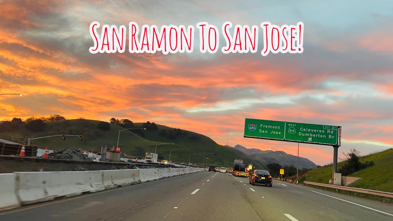 SAN RAMON TO SAN JOSE CALIFORNIA DRIVE!