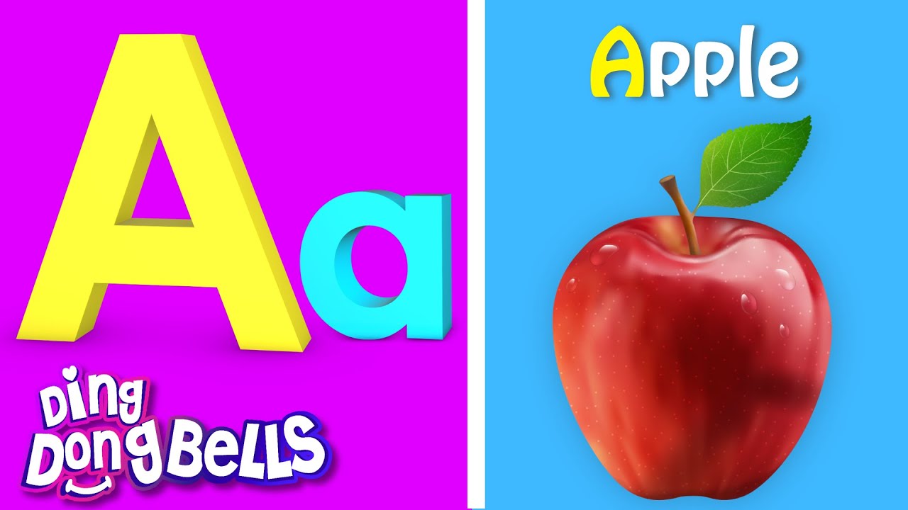 A For Apple B For Ball  I ABCD Song I abcd Rhymes I Abc Song Nursery Rhymes I Ding Dong Bells