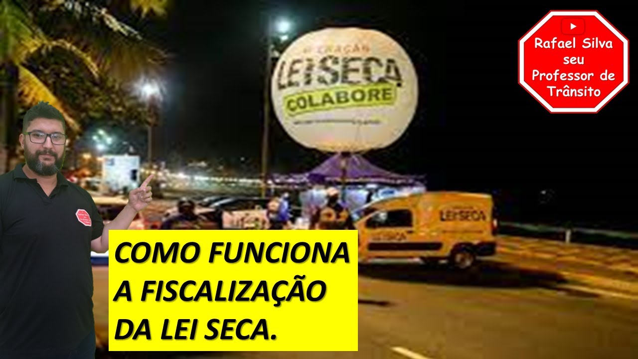 COMO FUNCIONA A FISCALIZAÇÃO DA LEI SECA - ETILÔMETRO -  RECUSAR A FAZER O TESTE DO BAFOMETRO