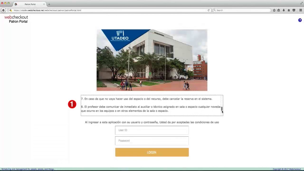 ¿Cómo cancelar una reserva? Guía para estudiantes
