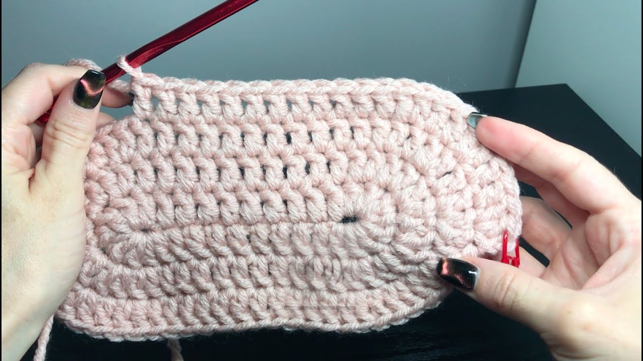 How to crochet a bag base - Beginner friendly