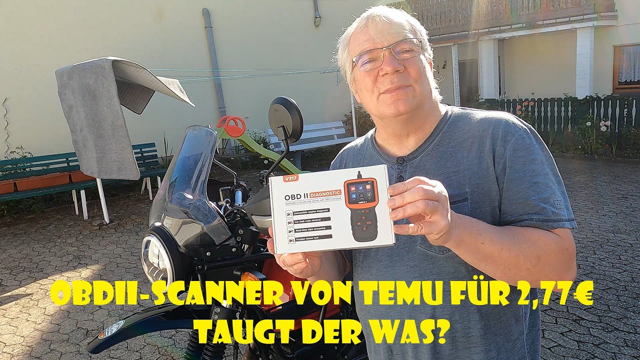 OBDII Scanner von Temu für 2,77€