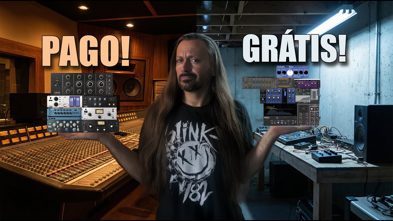 👉 PLUGINS PAGOS VALEM A PENA EM 2026? Mixagem e Masterização no LUNA: IK Multimedia vs GRATUITOS