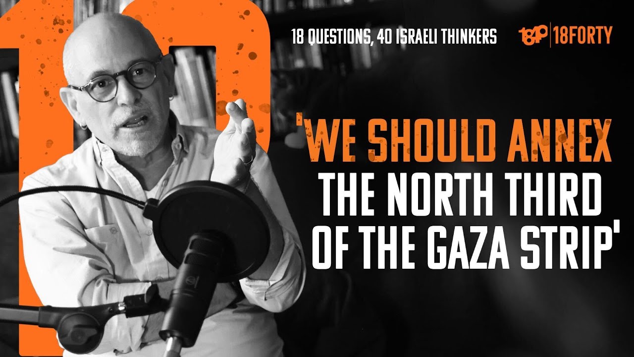 Gadi Taub Answers 18 Questions on judicial reform, the Palestinian Authority, and Gaza’s future