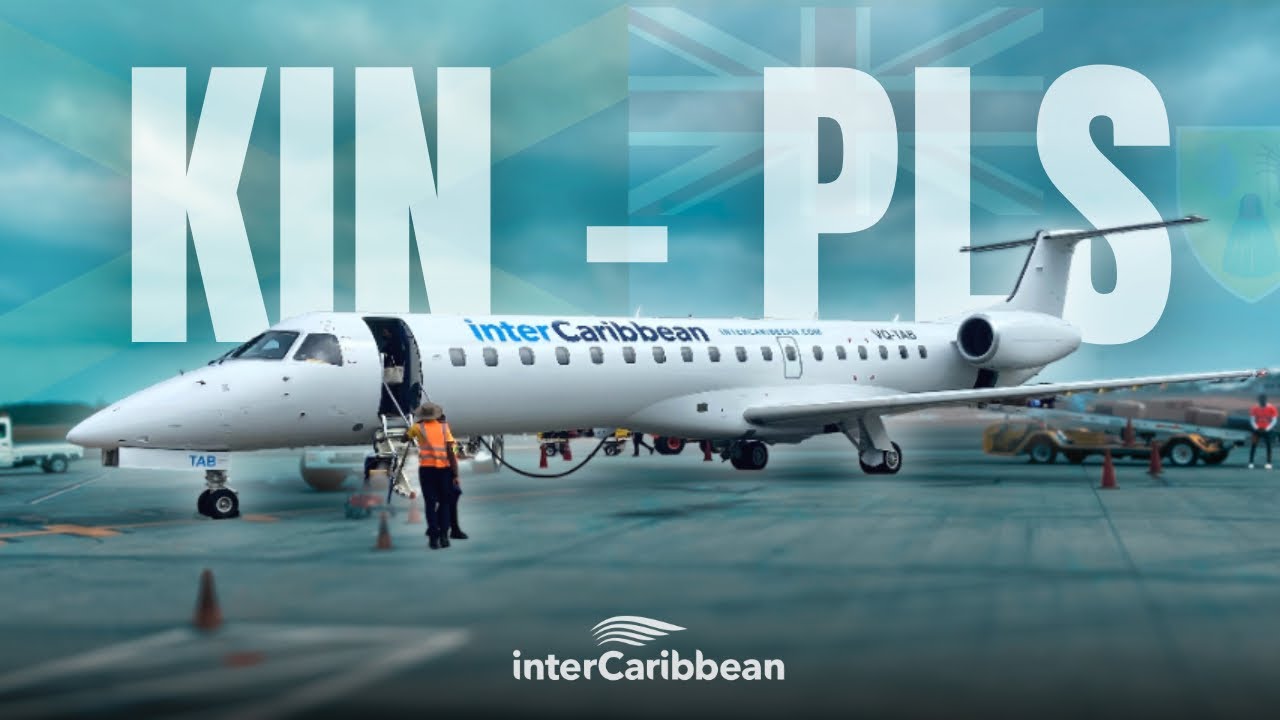 Kingston 🇯🇲- Providenciales 🇹🇨 InterCaribbean Airways | Embraer ERJ 145