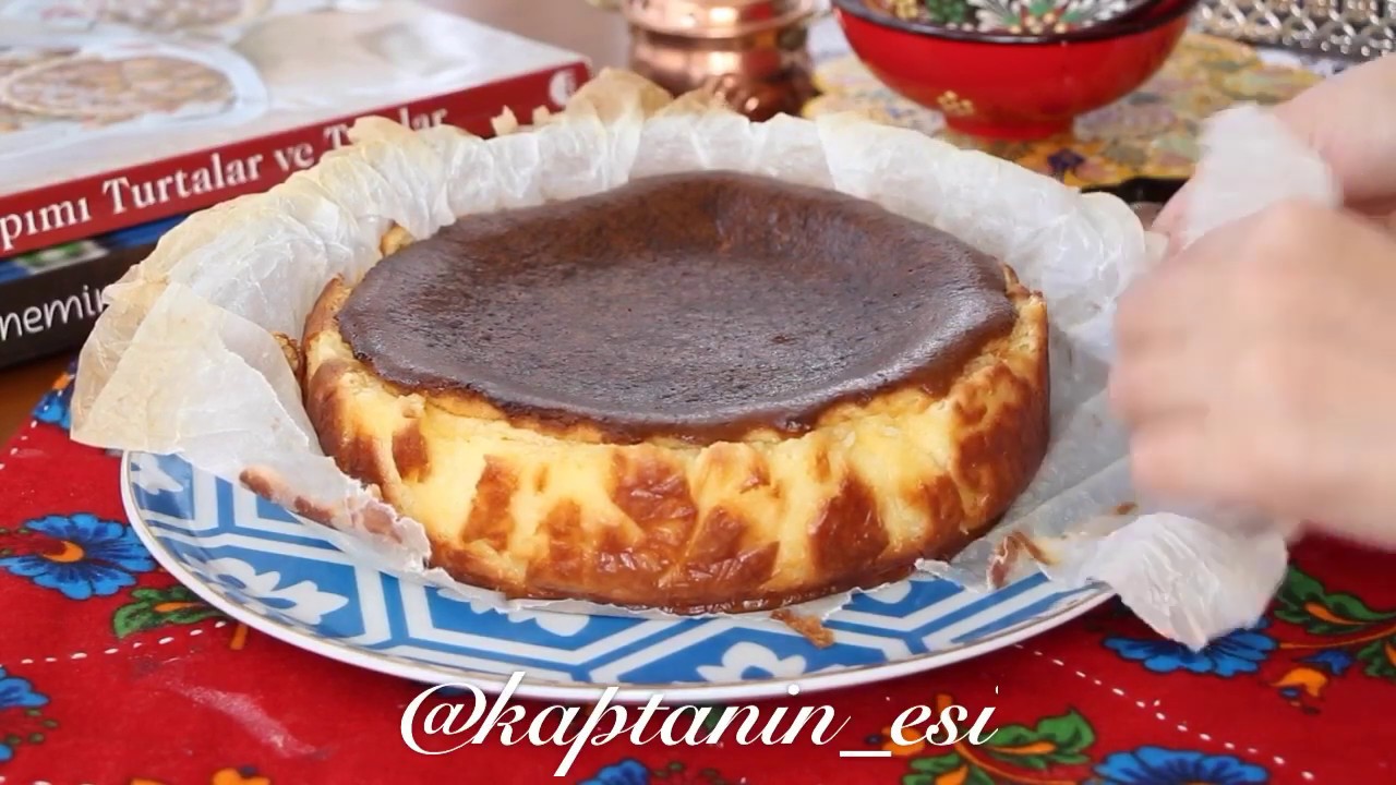 Başka Tariflerle Maceraya Atılmayın En güzel San Sebastian Bu Sadece 5 malzemeli