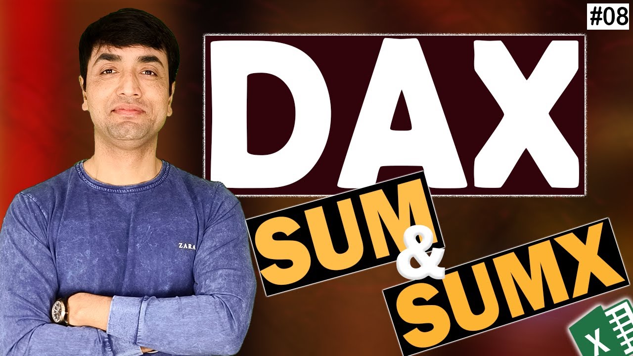 DAX - Sum vs SumX Function