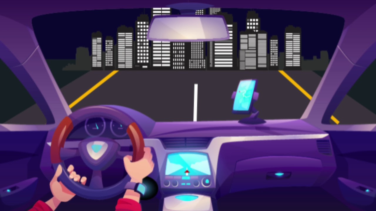 Car interior Animation || 2d || Dexterity Museum
