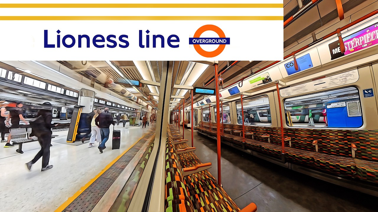 LONDON OVERGROUND: Lioness Line - Watford Junction To Euston