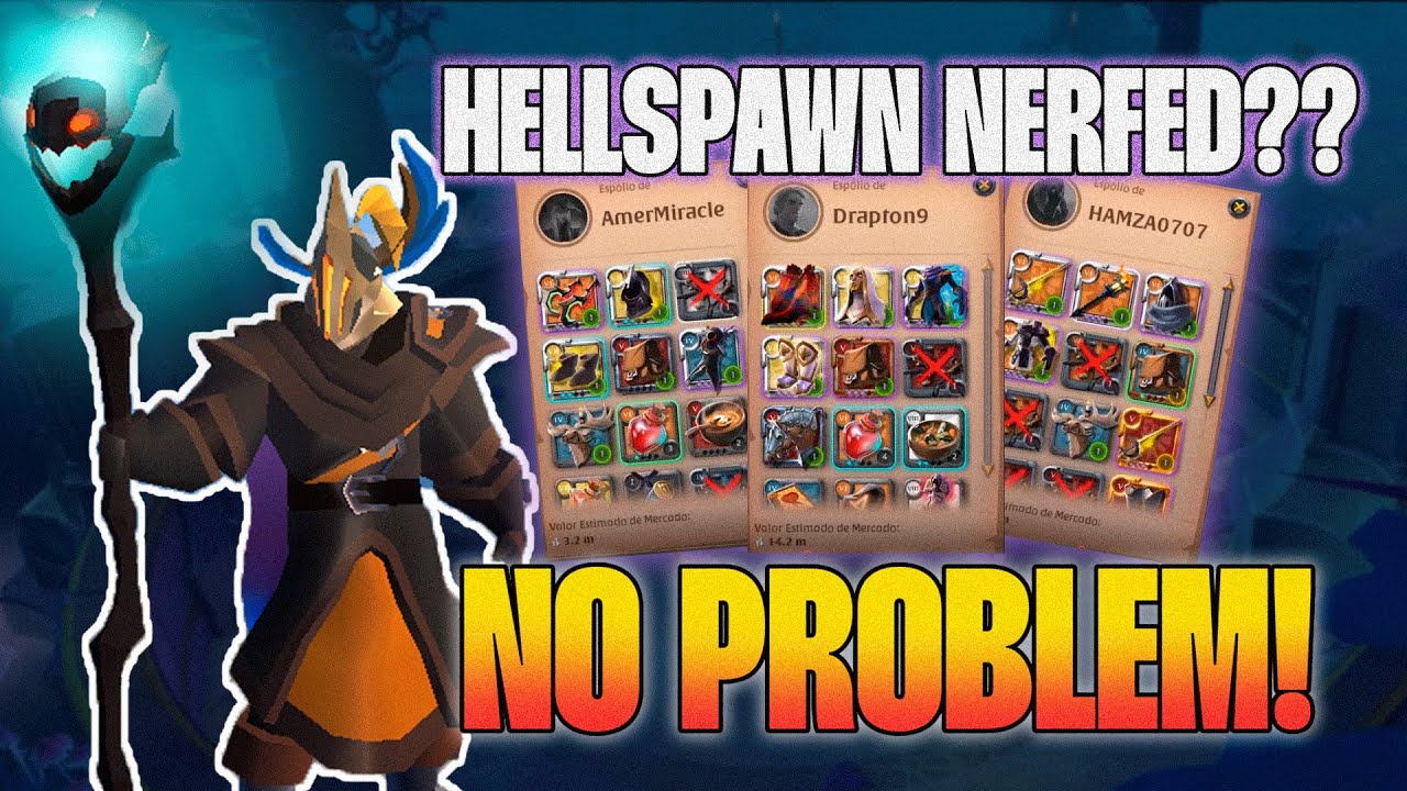 HELLSPAWN still going strong??? PVP MIST!! | MORCEGO | ENDEMONIADO | ALBION ONLINE
