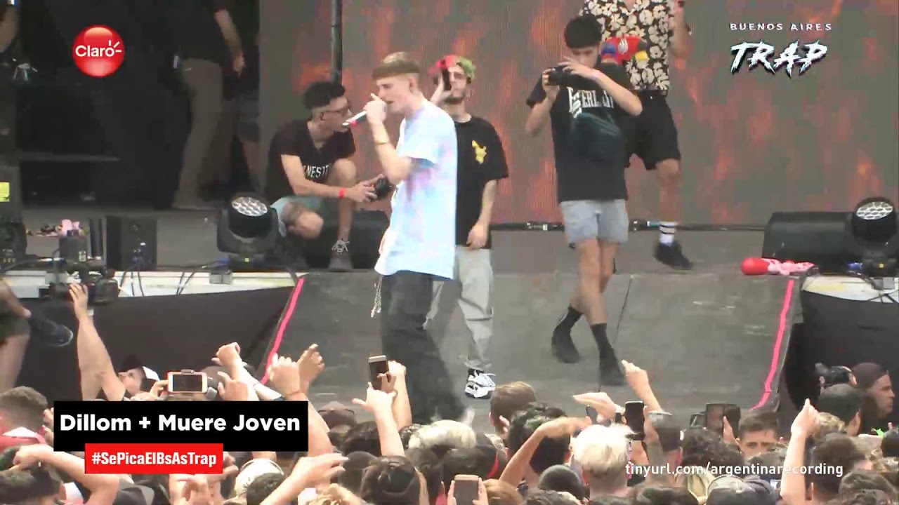 Dillom + Muerejoven - Casipegado (en vivo @ Buenos Aires Trap 2019)