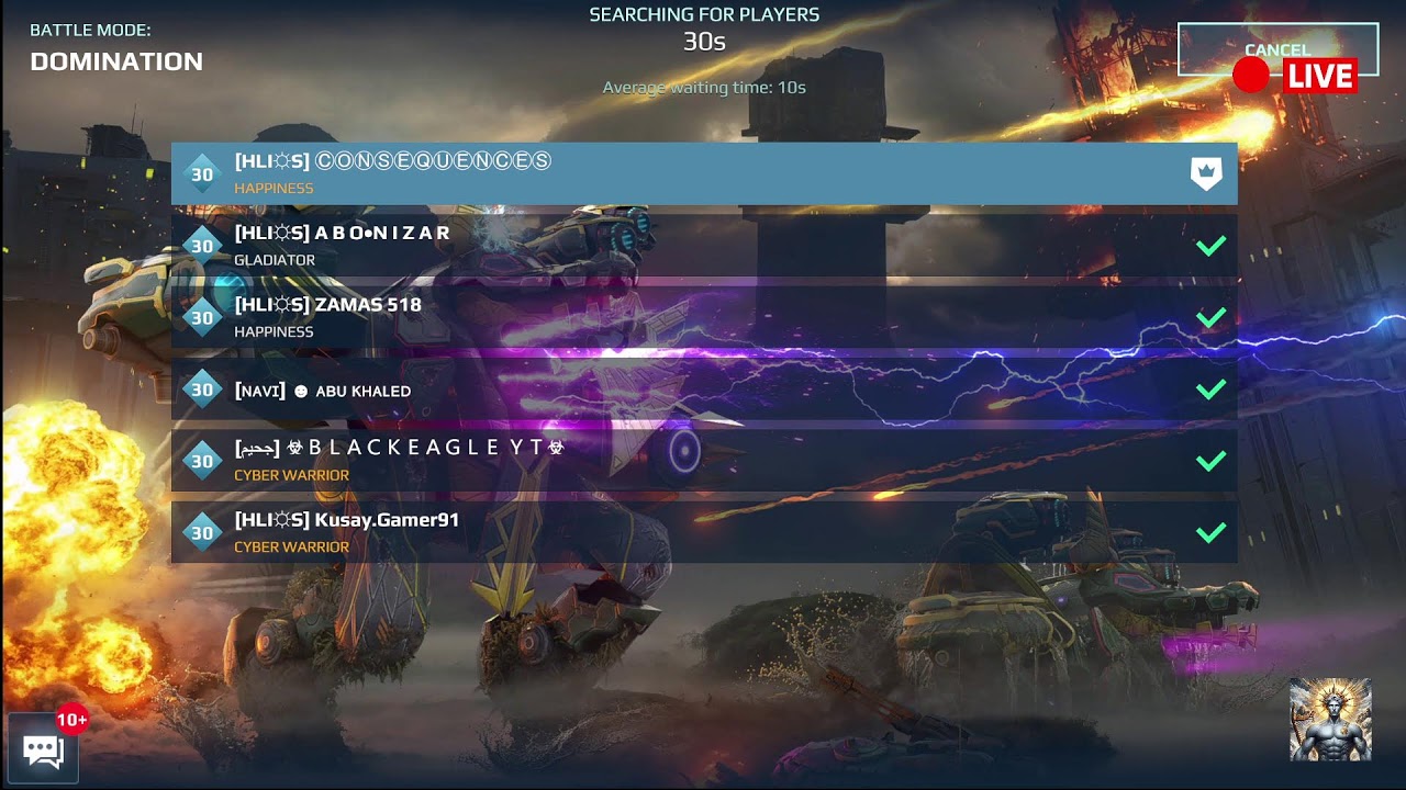 Live stream of gameplay 😍