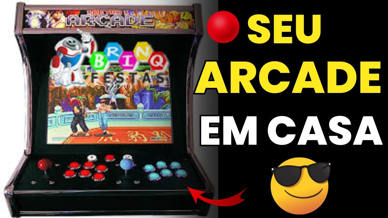 Incrível! Aprenda Como Fazer um Fliperama Caseiro com Pouco Dinheiro!