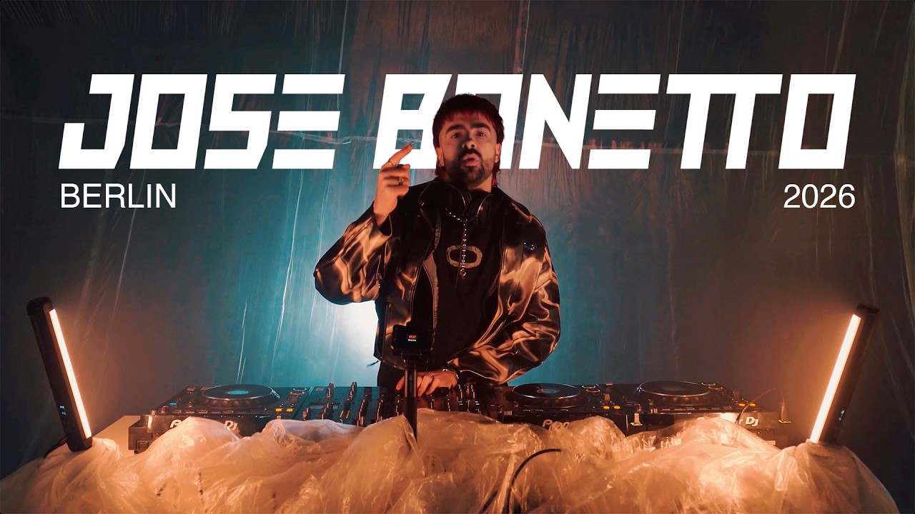 JOSE BONETTO | BUBBLE SET in Berlin | Techno DJ Set