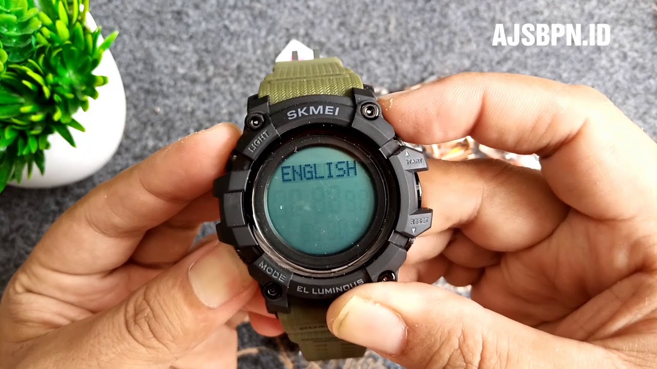 Setting Jam Tangan Waktu Sholat Skmei 1680 Prayer Time